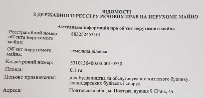 Земельна ділянка під забудову м.Полтава - фото 1