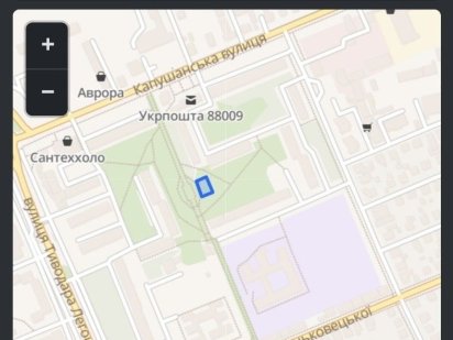 Продаж земельної ділянки комерційного призначення по вул. Капушанській