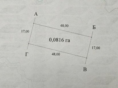Продам 8.16 сот під будівництво Ужгород