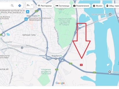 Продам землю 0.48 га на метро Видубичі, вул. Будіндустрії 8 Інженерна Киев