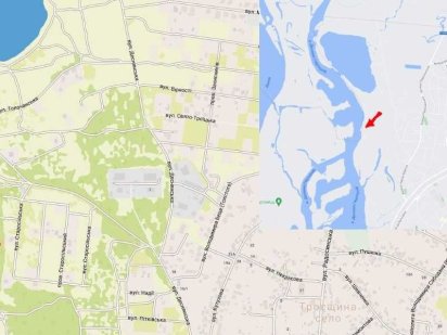 Продаж земельна ділянка Київ 10 сот на березі р. Десенка