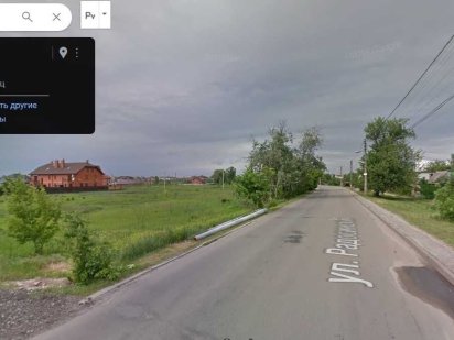 Участок Киев Троещина 10+10 соток фасад на ул.Радосинская Киев