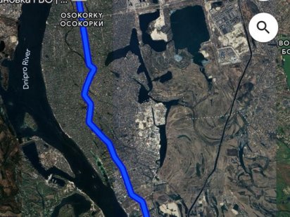 Фасадна ділянка вул. Центральна Осокорки Киев