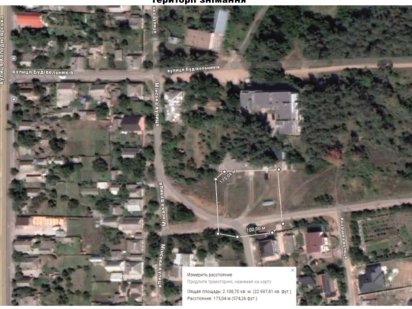 Продаж земельну ділянку можна під будівництво таунхаусу