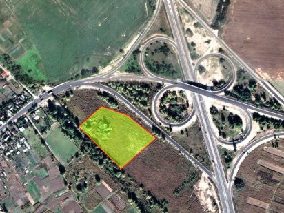 Фасадна земля 2,23 Га комерція розв'язка Броварська окружна Бровари