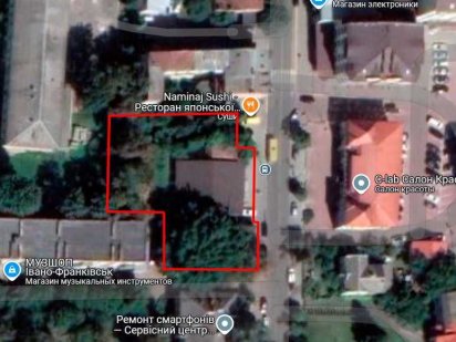 Унікальної земельної ділянки 20.5 сотих в центрі Івано-Франківська Івано-Франківськ