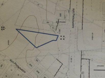 Земля Рильського навпроти МРЕО Коновальця(Опришівці) Ивано-Франковск