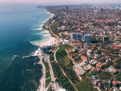 Десятая Фонтана . Участок с коммуникациями Одесса