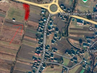 Земельна ділянка 25 сот Траса Франківськ-Чернівці Ивано-Франковск