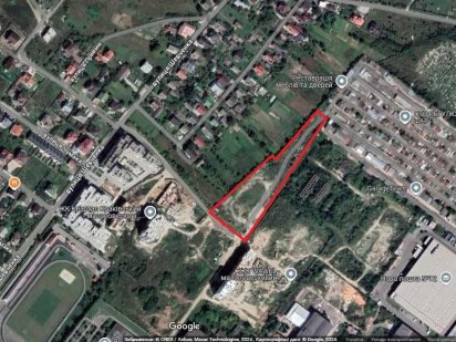 89сот. для будівництва багатоквартирного будинку, преспетивна земля Івано-Франківськ