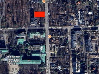 Продам Ділянку Під Комерційний Проєкт 10 соток вул.Університетська Ірпінь