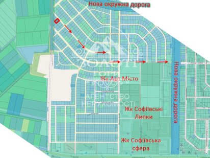 с. Софіївська Борщагівка, ділянка 9 соток, 23 тис. Софіївська Борщагівка