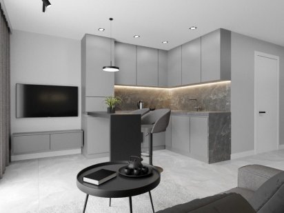 єОселя. Пропонується квартира на 26м2 з РЕМОНТОМ ЖК "Моя Баварія" Святопетровское