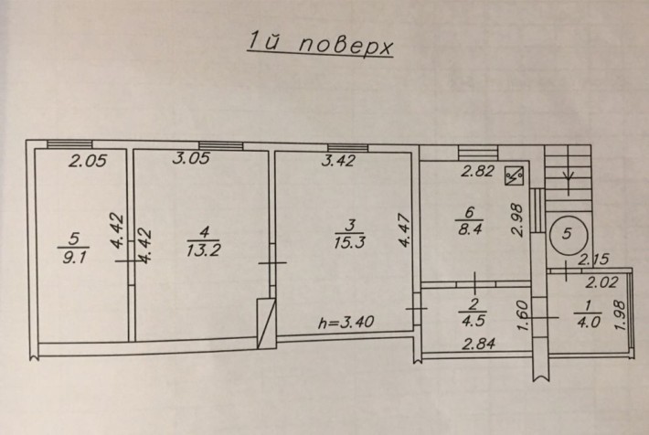 Продам 3-ох кімнатну квартиру, частину будинку - фото 1