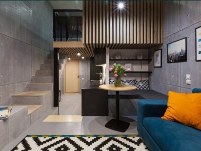 Квартира посуточно, Двухэтажные апартаменты на Поля, Центр, Вокзал Дніпро