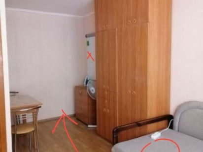 1 кімнатна квартира Вирлиця Киев