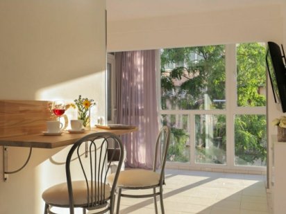 (Вільна з 13.02.25) Квартира Двох кімнатна до 5 чел два санузла Оболо Київ