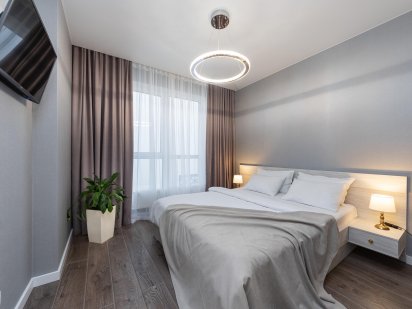 Стильна нова квартира з чудовим видом. ЖК Лебединий Харківська Позняки Киев