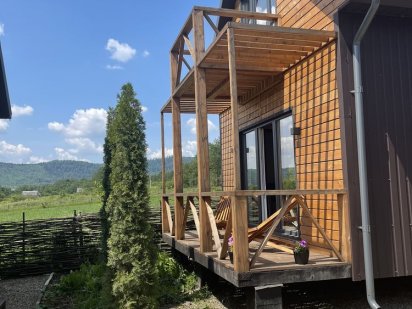 Оренда окремого будинку Котеджу в Карпатах на 2-4 осіб  - ЧАН та САУНА Берегомет