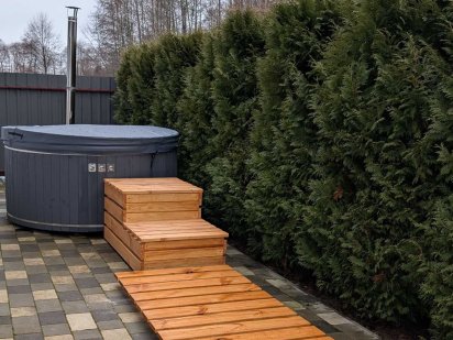 Будинок для відпочинку.Басейн з підігрівом,Чан .