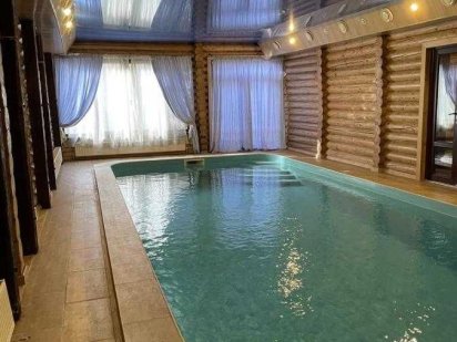 Сруб с бассейном и баней в с. Чабаны Чабаны