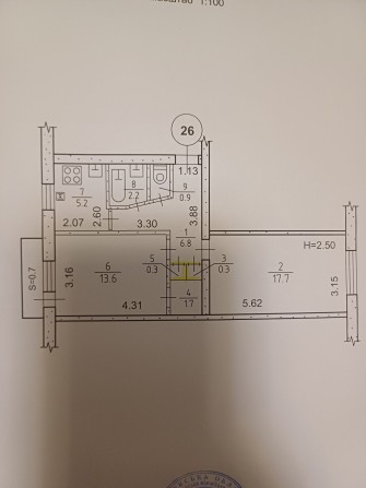 Продам 2-х кімнатну квартиру з автономним опаленням - фото 1