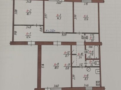 Продаж 4-х квартири по вул. Володимирська Малин