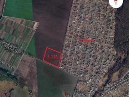 Пропонуємо на продаж фасадну земельну ділянку площею 4,1 га Белая Церковь