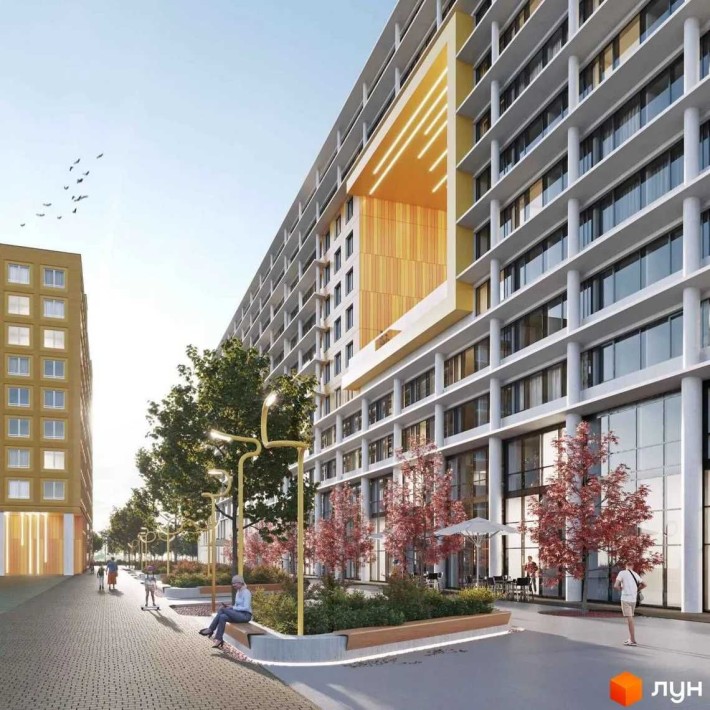 Продаж 1 кім. квартири , 39,74 м2 , ЖК Truskavetska Apart Hall - фото 1