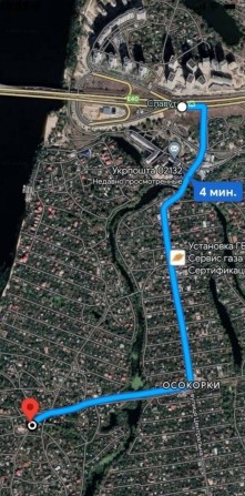 Фасадный участок м. Славутич 2 км - фото 1