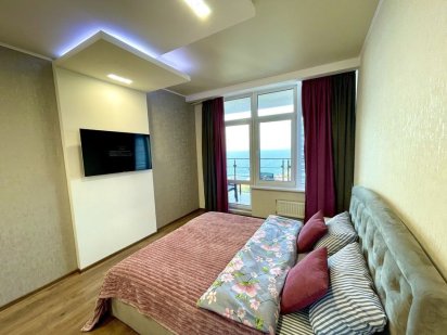 2 ком. Аркадия vip люкс ВИД МОРЯ ТЕРАССА 44 жемчужина