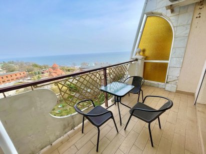 2 комн кв «SANDY», вид на МОРЕ, терраса, Аркадийский дворец, Аркадия