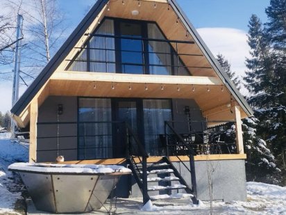 Оренда котеджу З ЧАНОМ  в Карпатах на 4-6чол., с.Микуличин Микуличин