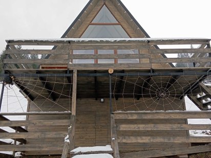 Котедж у стилі А-Фрейм Ворохта