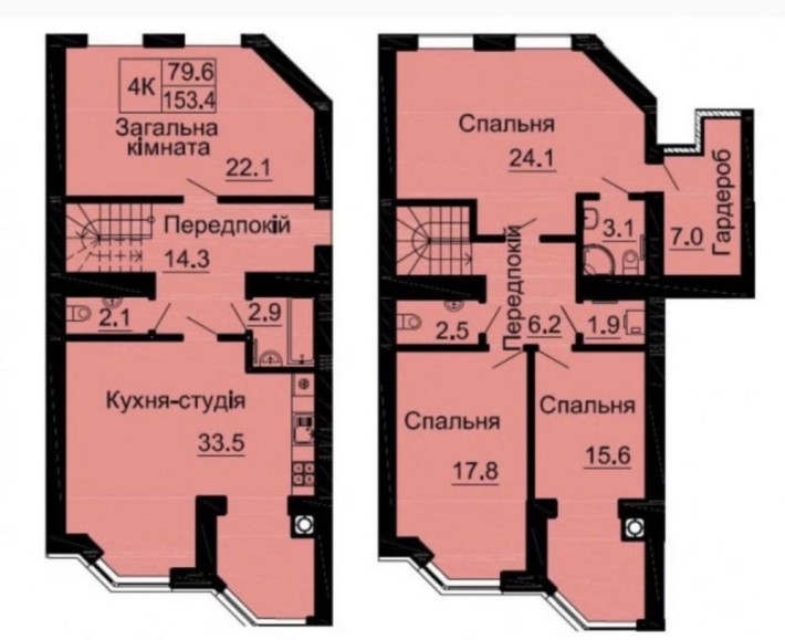 Без %‼️найбільша 4к 2 рівнева кв 154м в жк Софія Резиденс 500м Київ - фото 1