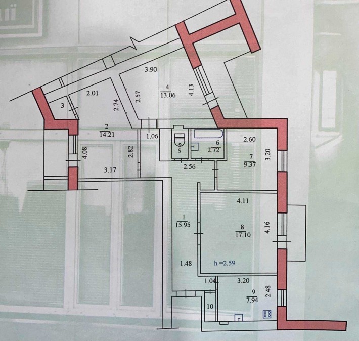 Продам квартиру в цегляному будинку - фото 1