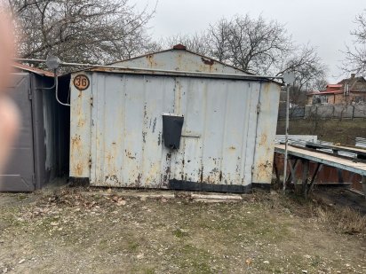 Продається 3 металевих гаража Полтава