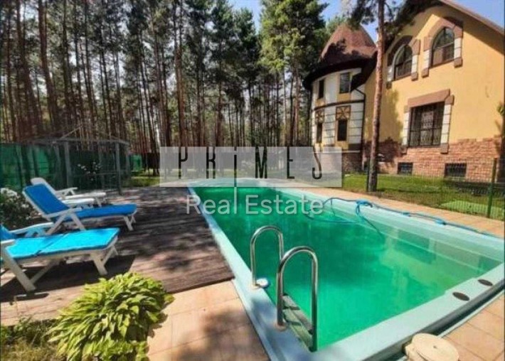 Оренда 5к будинок з басейном, Вишгородський напрямок, Лебедівка - фото 1