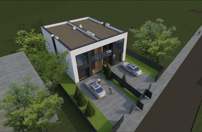 Продається дуплекс на етапі будівництва. Розтермінування. - фото 1