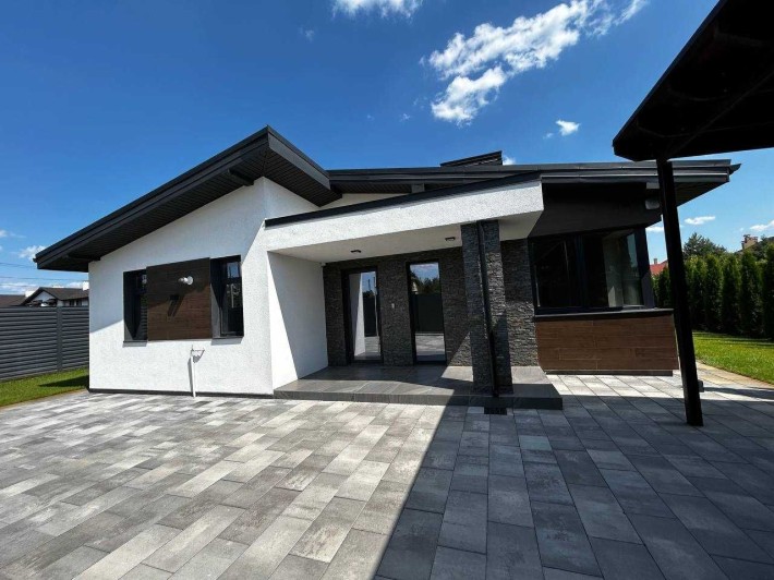 Продаж сучасного будинку 154 м2 з навісом для авто! - фото 1