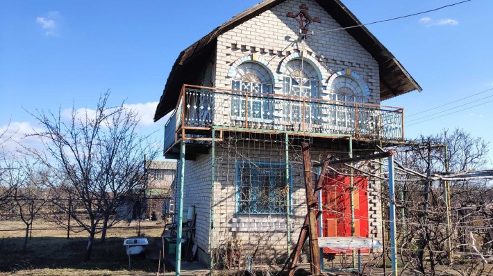 Продаж будинку-дачі в Сергіївці, Кам’яне Поле, 6 соток, 2 поверхи, сад - фото 1