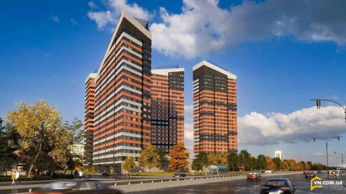 Продаж 1к квартири 43.4 кв. м на вул. Братів Чибінєєвих  в новому топовому комплексі ЖК Terracotta ( - фото 1