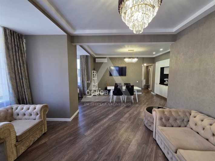 Сдаётся vip 2к квартира студия 77кв.м., район мэрии, Бульвара Шевченко - фото 1