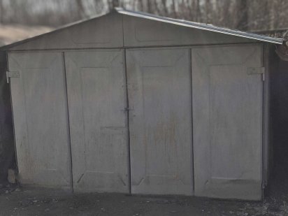 Гараж"Жданівський"з оцинкованих панелей,обмін на автомобіль/мотоцикл Київ