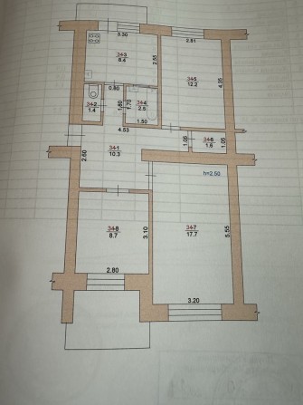 Продам 3 комнатную квартиру киевский проэкт 2 этаж - фото 1