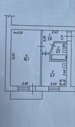 Продам 1-кімнтану квартиру в центрі міста - фото 1
