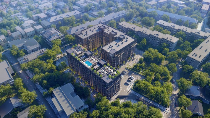 Продаж 2к- квартири в центрі міста. Закритий двір + підземний паркінг - фото 1