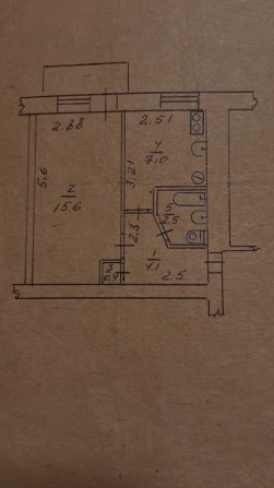 Продам однокімнатну квартиру в центрі міста 18500$ торг - фото 1
