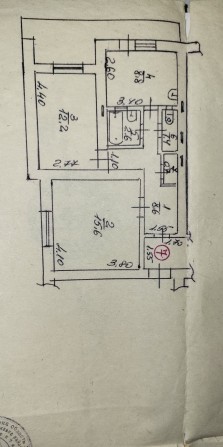 Продаж 2к. квартири в м. Чоп - фото 1