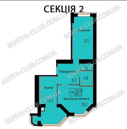 Продаж 2кімн в заселеному будину ЄОселя - фото 1